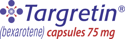 TARGRETIN® (bexarotene) 75 mg capsules logo