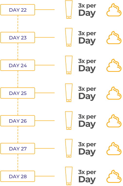 Week 4 Calendar = 3x per Day